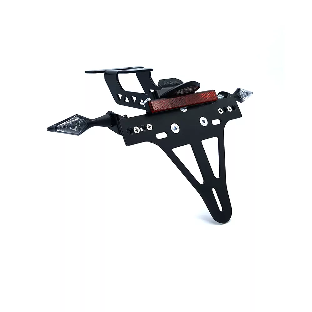 Kennzeichenhalter-Blinker-Kit XLED Kawasaki Z1000SX ab Modelljahr 2011 bzw. Ninja 1000SX ab Modelljahr 2020 (Hinten)