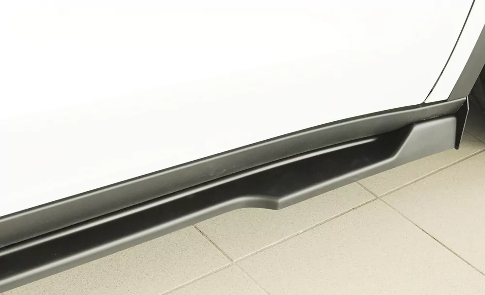 Rieger Seitenschweller rechts ansatz matt schwarz für Tesla Model Y  (003)  03.20-