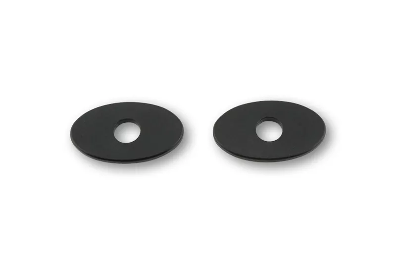 SHIN YO Indy Spacer Indicator Mounting Plates - Kawasaki Z750/800/1000,ZX10R,636,ER6, Set