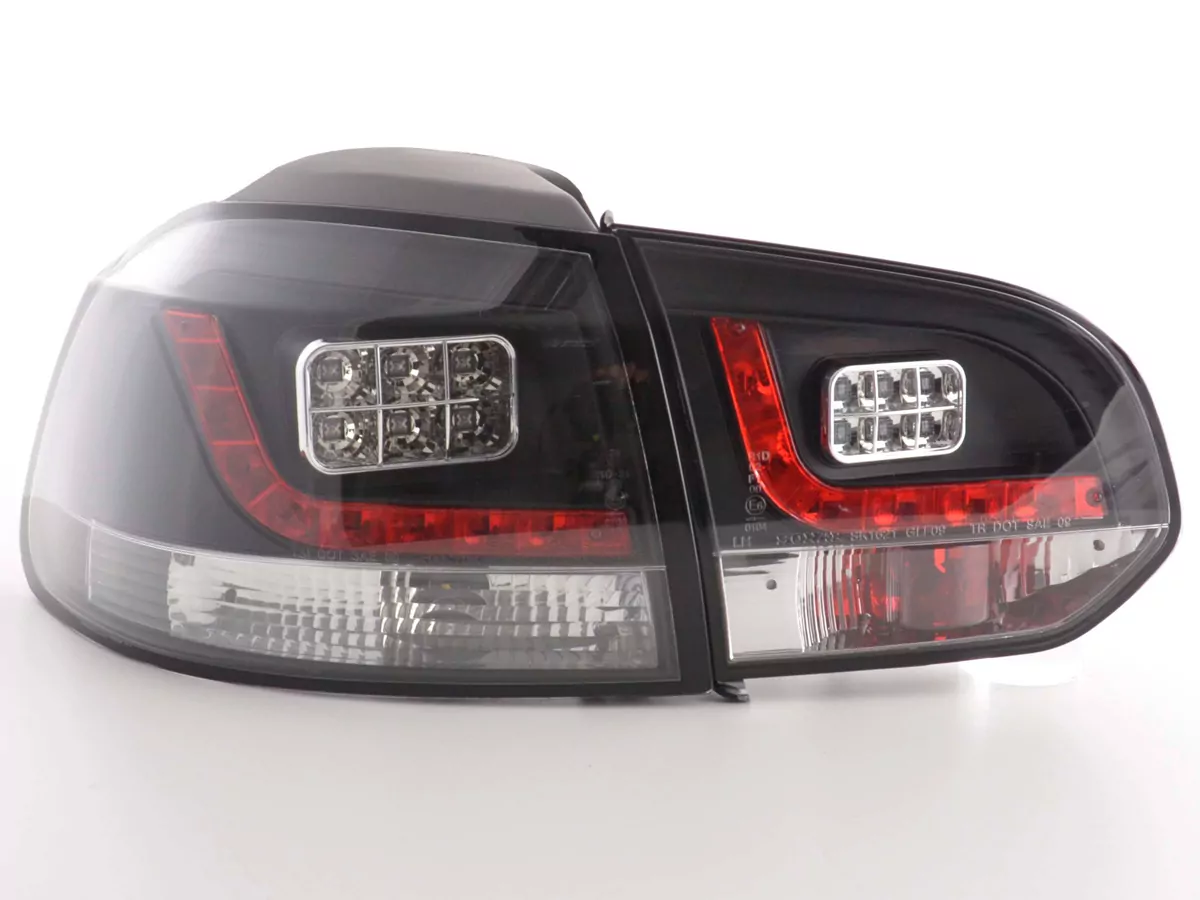 LED Rückleuchten Set VW Golf 6 Typ 1K Bj. 2008-2012 schwarz