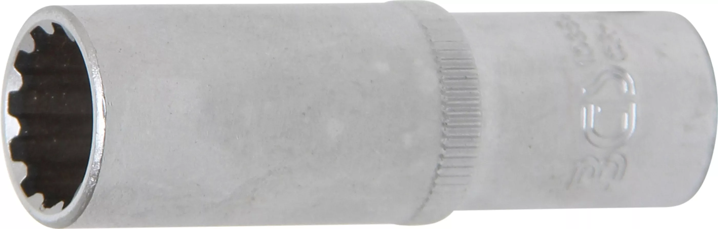 Steckschlüssel-Einsatz Gear Lock, tief | Antrieb Innenvierkant 10 mm (3/8") | SW 14 mm