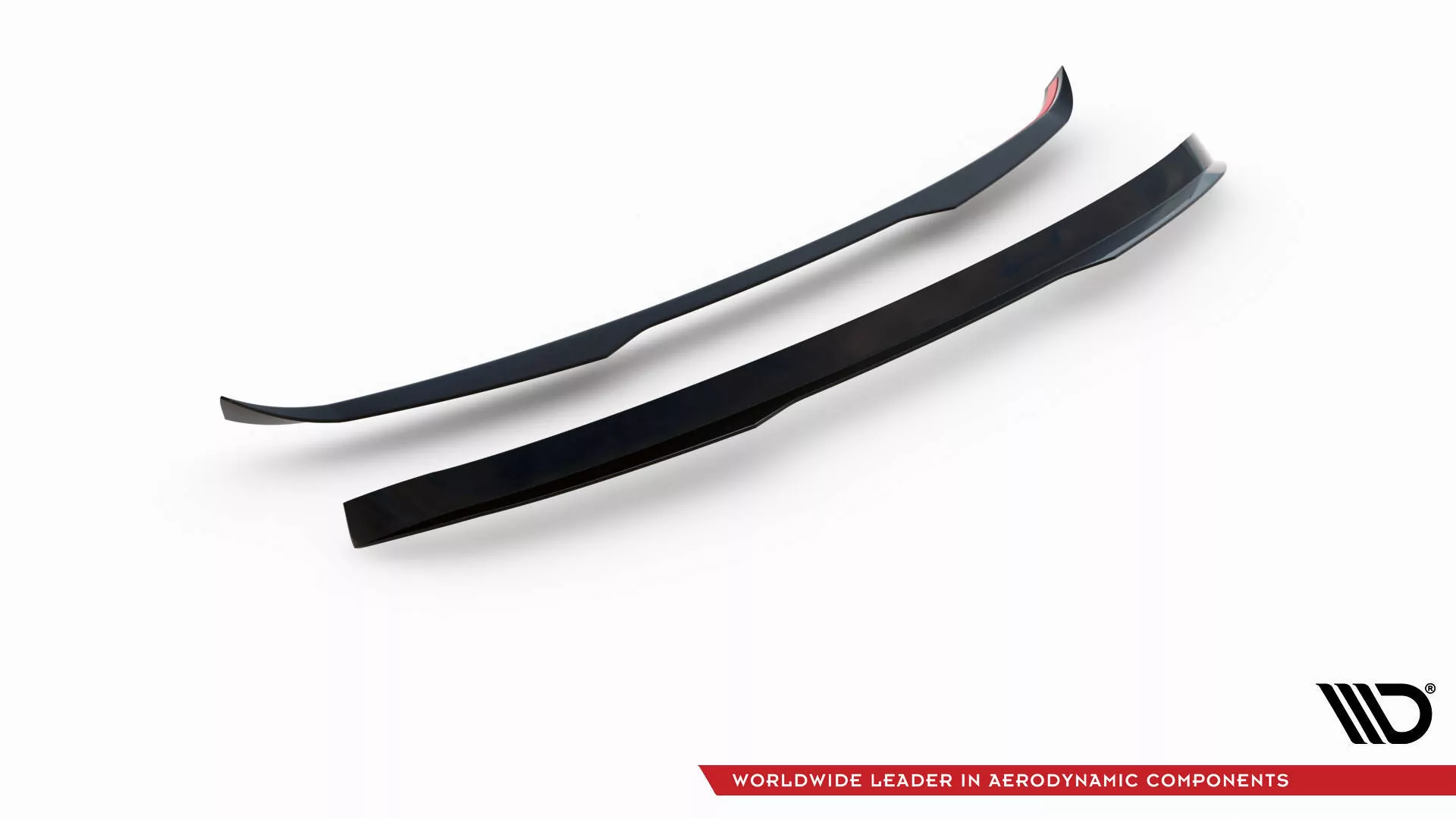 Spoiler CAP Für Seat Ibiza FR SC Mk4 Facelift Schwarz Hochglanz