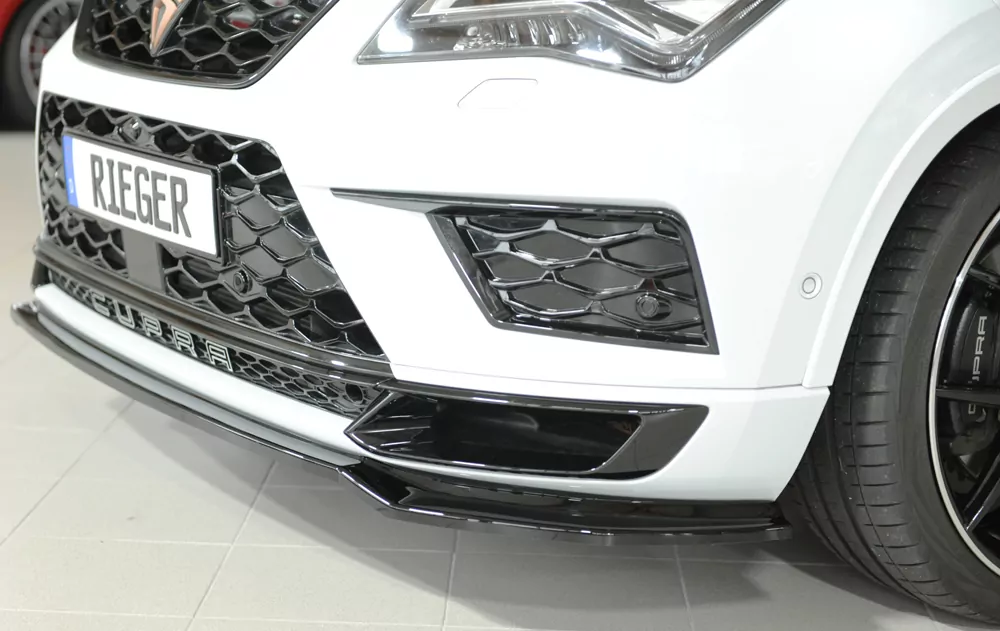 Rieger Spoilerschwert glanz schwarz für Seat Ateca Cupra (5FP)  09.18-07.20 (bis Facelift)