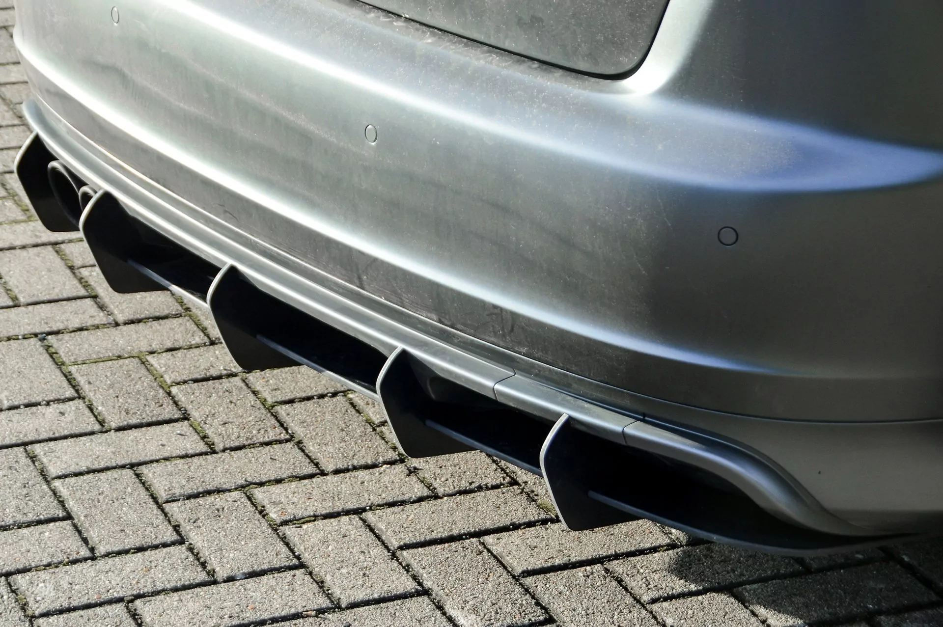 Gefräster Heckansatz für Audi S3 8P Sportback