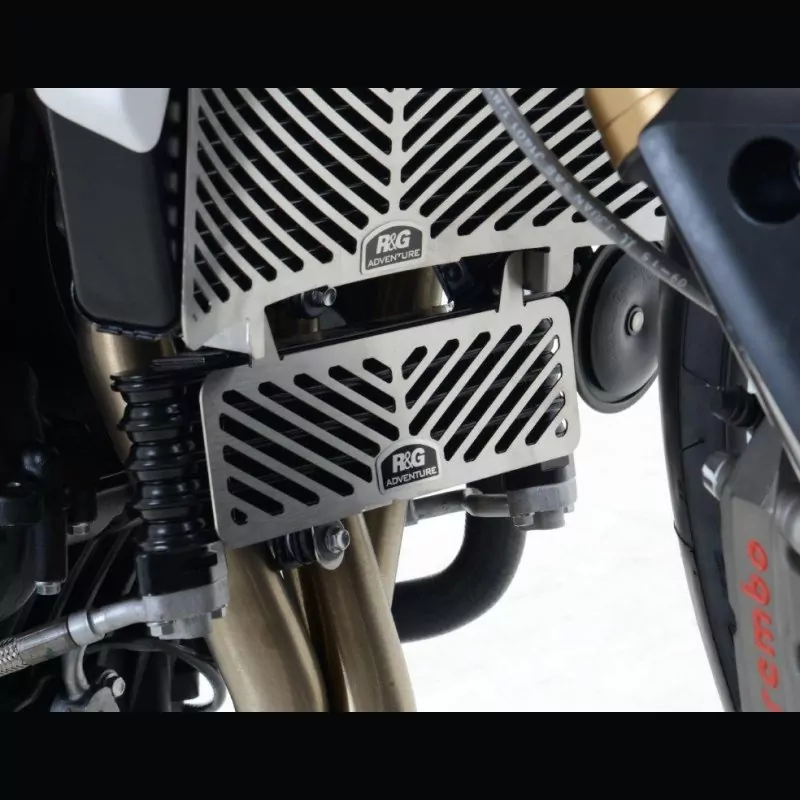 R&G Ölkühler Kühlergitter Edelstahl Triumph Speed Triple 1050 / S / R / RS 2011-