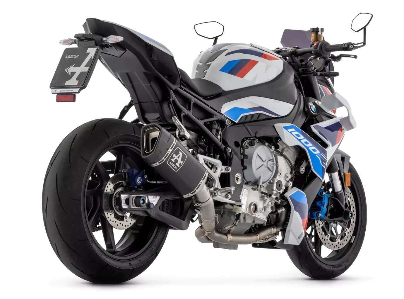 ARROW Racing-Auspuff PISTA DARK für BMW M1000RR ab Modelljahr 2020- / M1000R ab Modelljahr 2023-