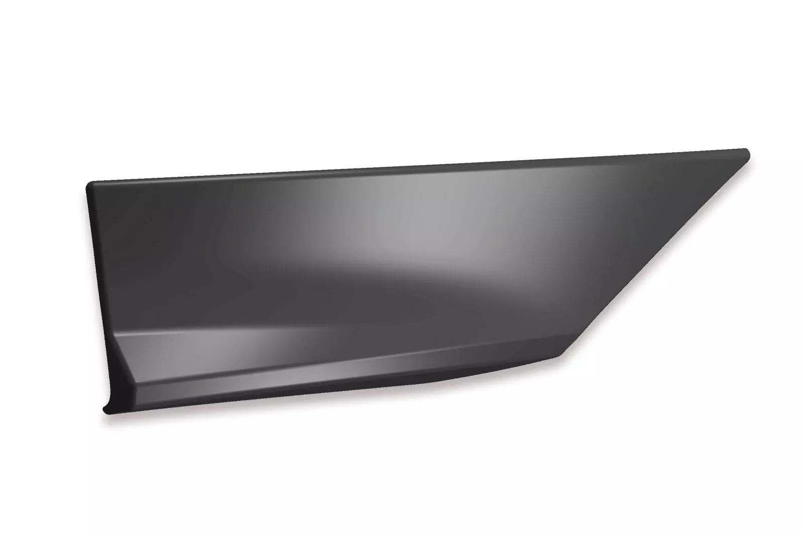 Heckansatz für VW Golf 7 R / R-Line Lackierfreundlich (schwarz matt)