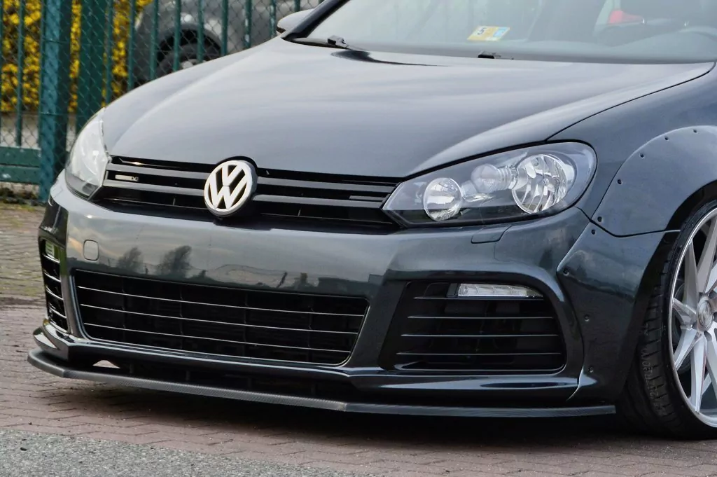 Cup Frontspoilerlippe für VW Golf 6R 1K