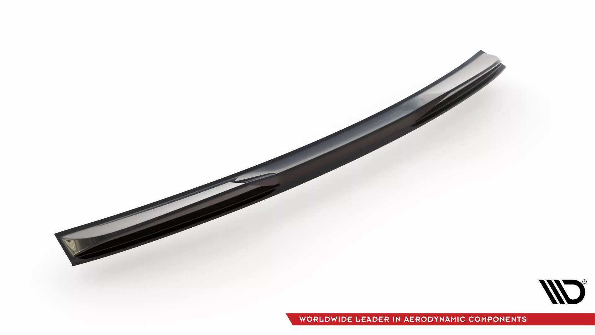 Niedriger Spoiler CAP Für 3D Cupra Formentor Mk1 Facelift Schwarz Hochglanz