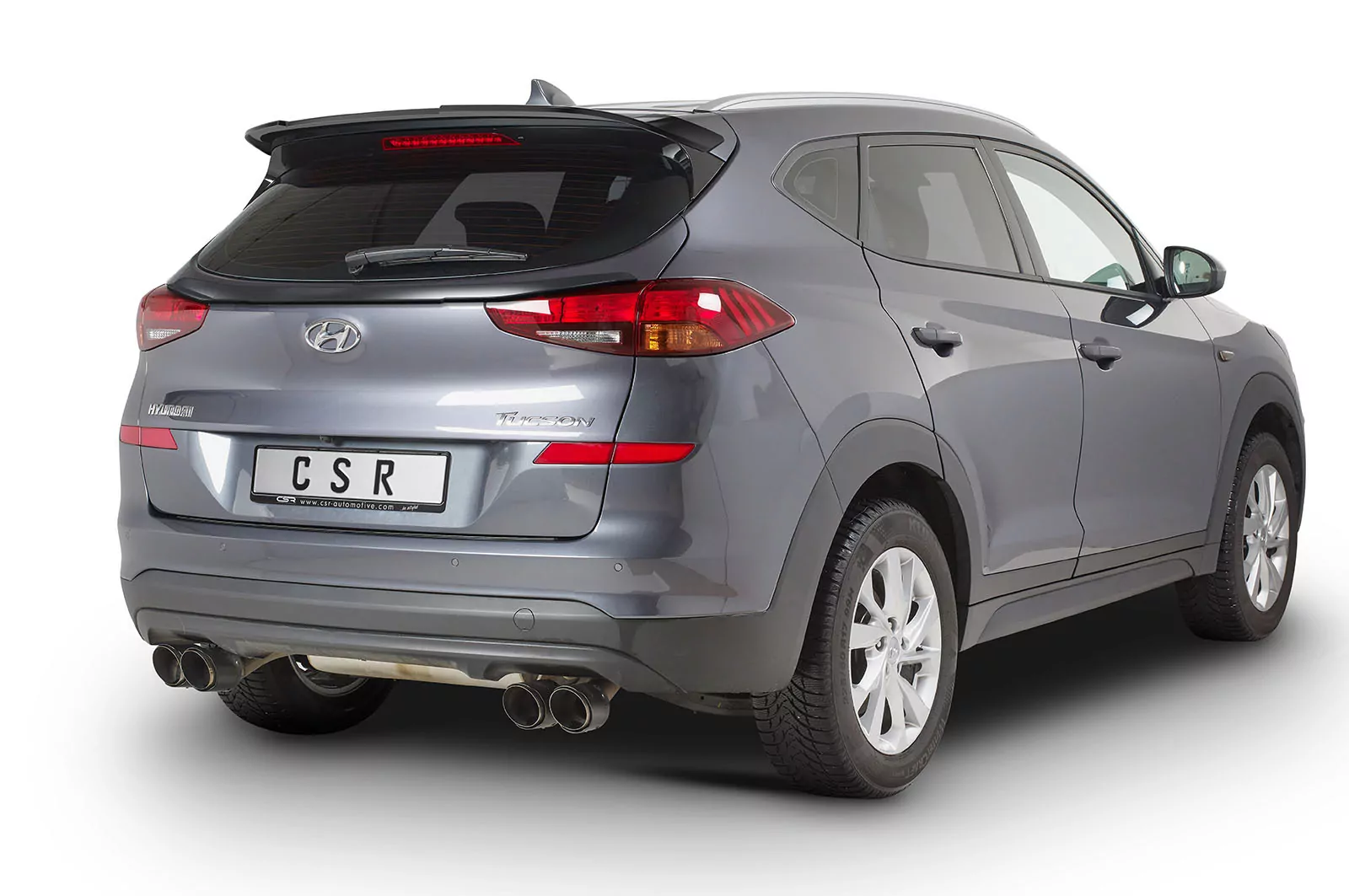 Heckflügel mit ABE für Hyundai Tucson (TL) HF762-M Carbon Look (matt)
