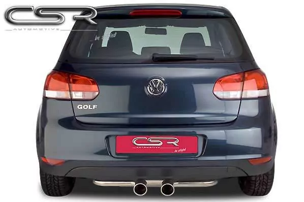 Endschalldämpfer Sportauspuff für Golf 5 / 6 / Scirocco 3 / Touran ESD001