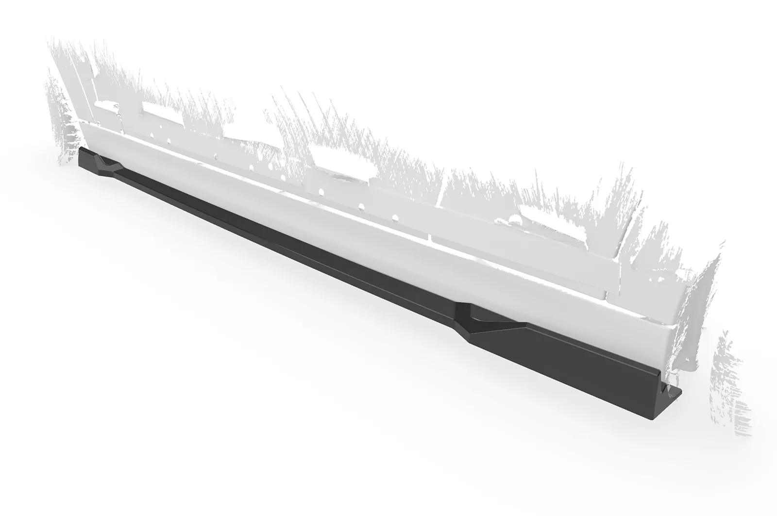 Seitenschweller für Mini F56 / F57 SS520 Schwarz Strukturiert