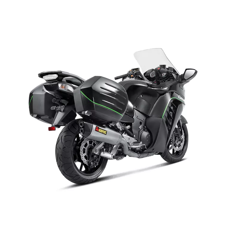 Akrapovic Slip-On Line (Titanium) Auspuff für Kawasaki 1400 GTR Modelljahr 2008-2017