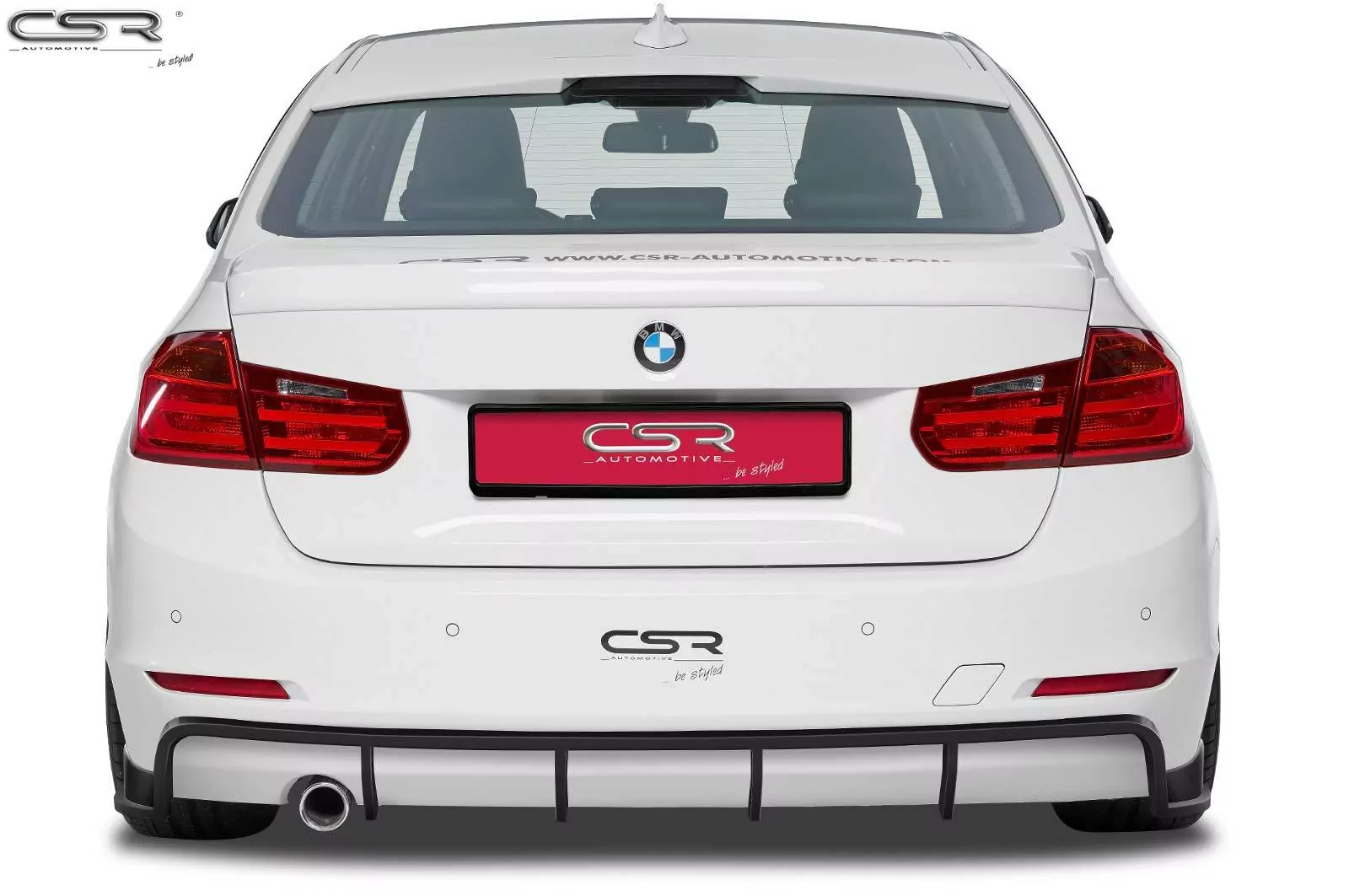 Heckansatz für BMW 3er F30 / F31 Limousine / Touring HA162