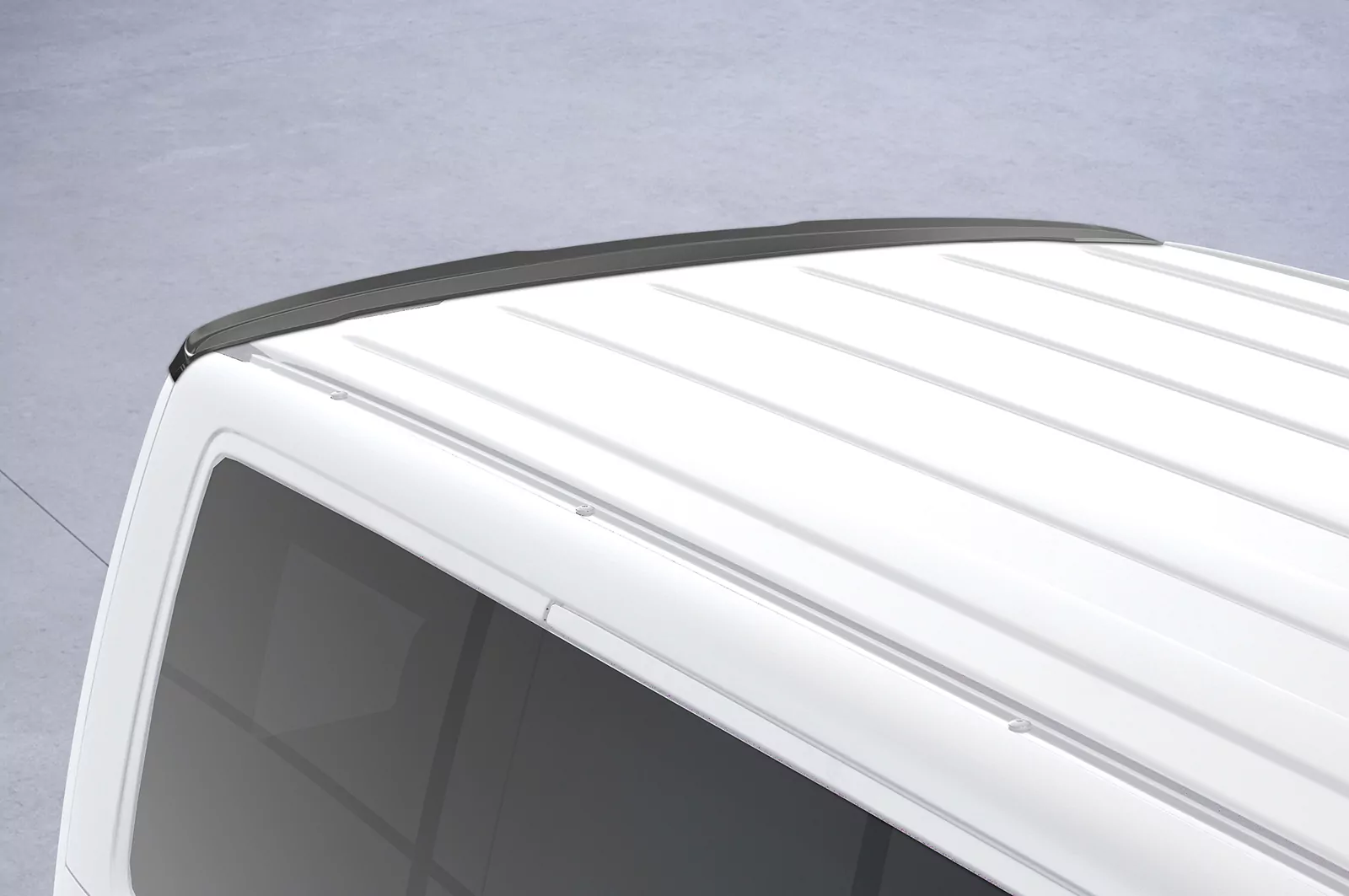 Heckflügel mit ABE für VW T6 / T6.1 HF030 Schwarz Strukturiert