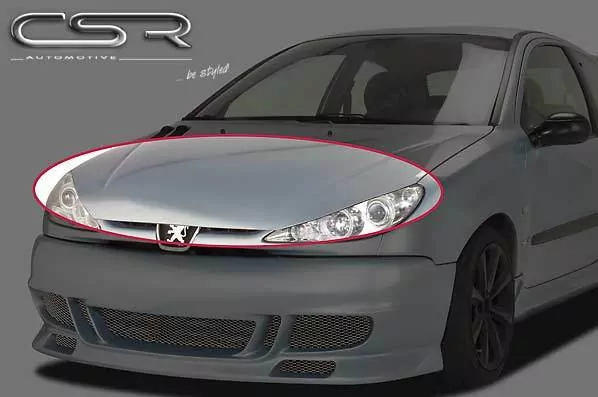 Motorhaubenverlängerung für Peugeot 206 MHV029
