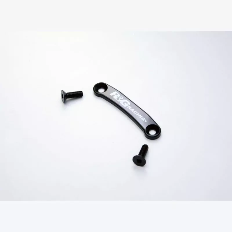 R&G Racing Auspuffhalter SET BLACK MV Agusta Superveloce 800 2020-