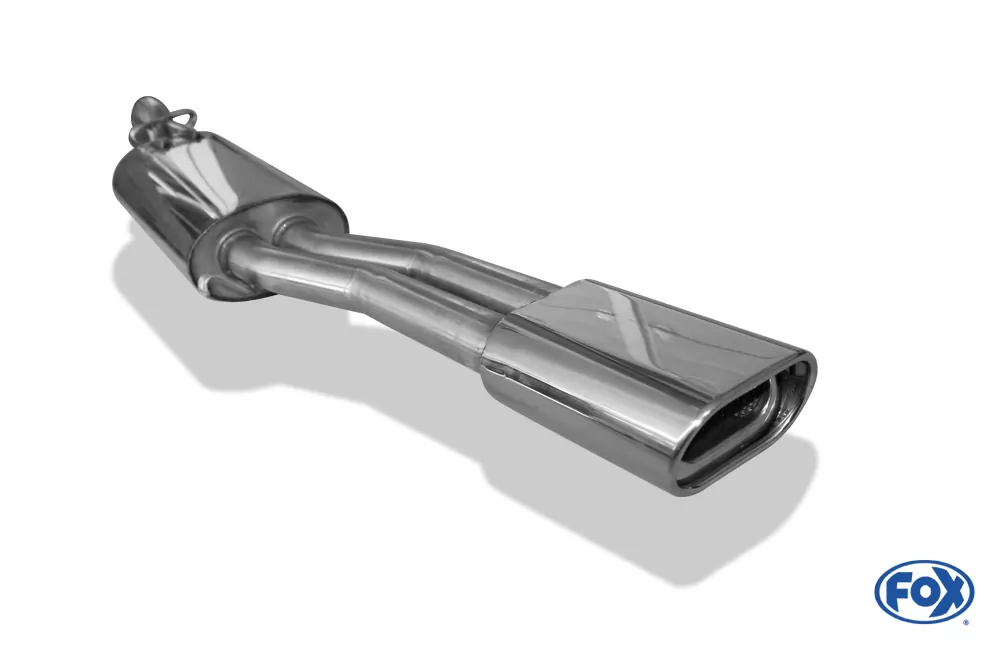 VW Jetta II 19E  Endschalldämpfer - 135x80 Typ 53