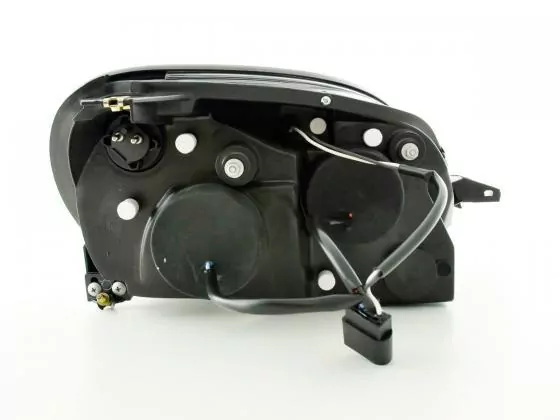 Scheinwerfer Set Mercedes SLK Typ R170 Bj. 96-02 schwarz