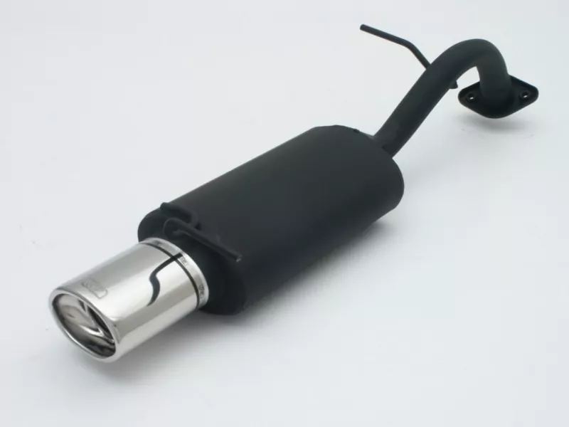 Ulter Sportauspuff für Toyota Yaris I 1999-2005 - 1 Endrohr Oval 120×80