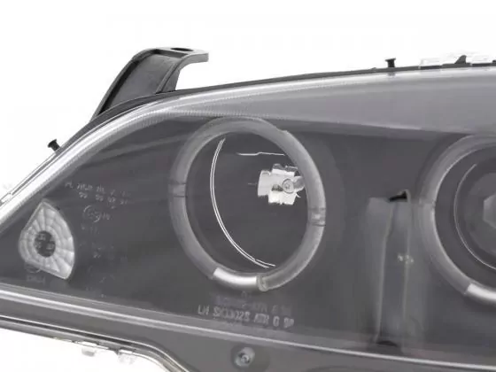 Scheinwerfer Set Opel Astra G Bj. 98-03 schwarz