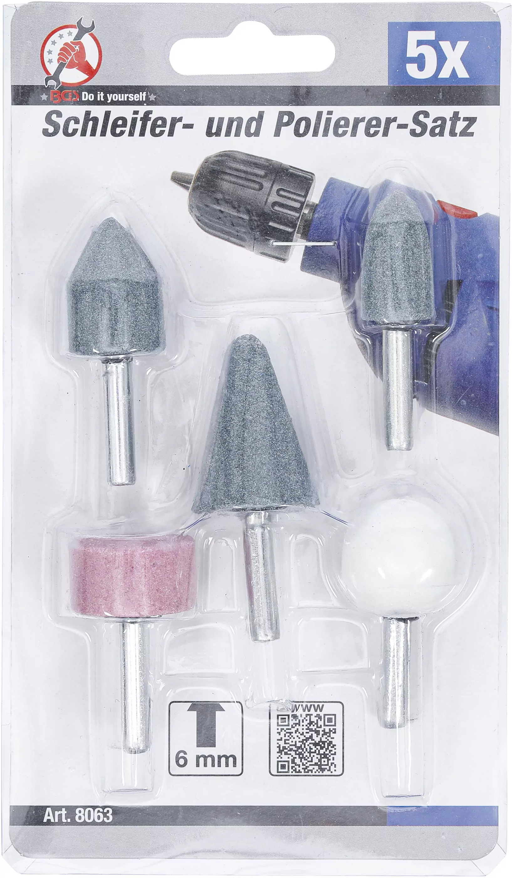 Schleifer- und Polierer-Satz | 5-tlg.