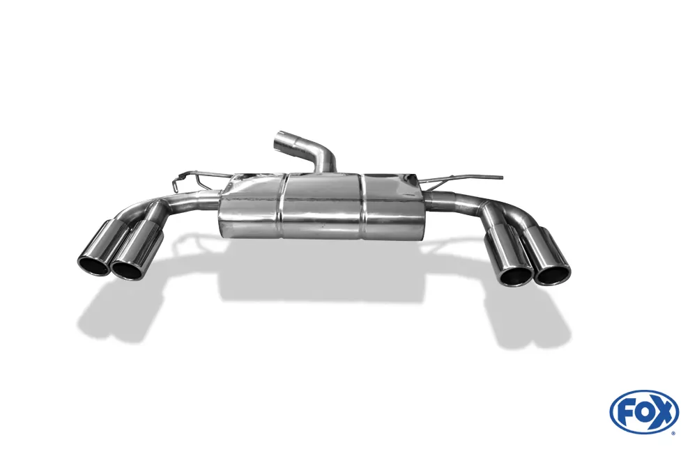 VW Golf VII  - Einzelradaufhängung  Endschalldämpfer rechts/links - 2x80 Typ 16 rechts/links