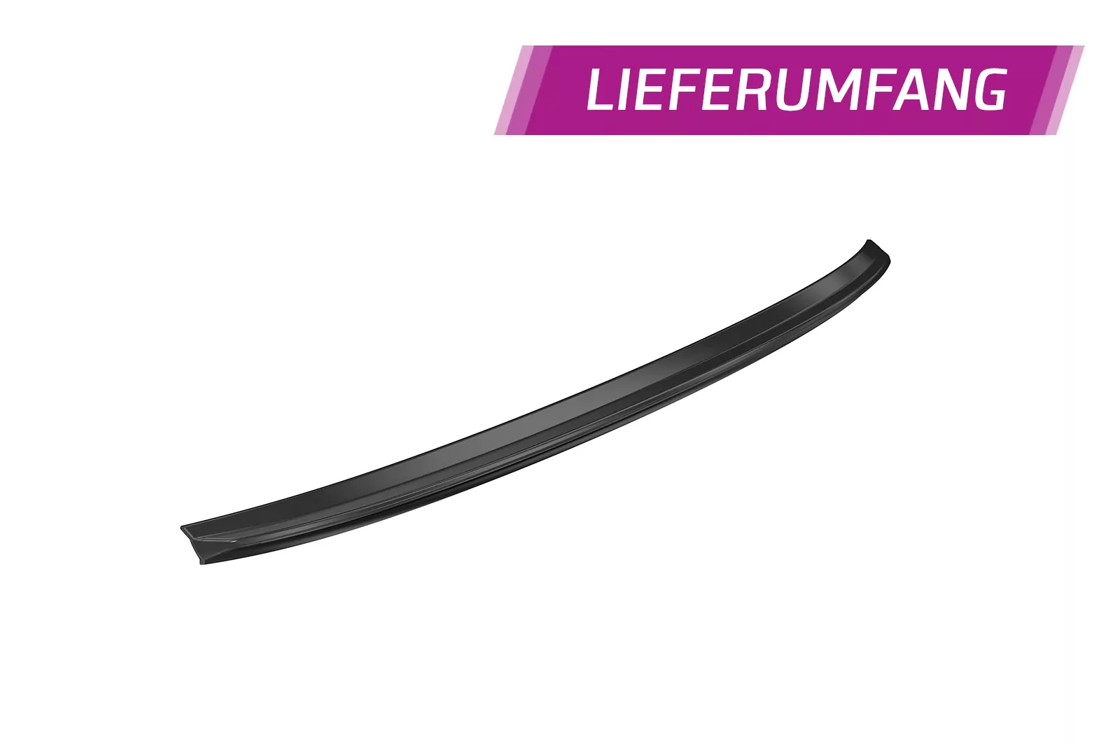 Heckflügel mit ABE für VW Arteon Shooting Brake HF944 Schwarz Strukturiert