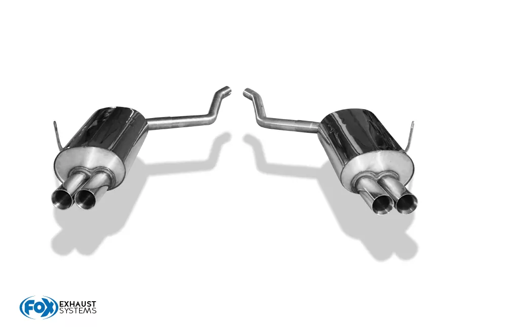 BMW E38 730i/ 735i/ 740i - Ohne Stoßstangenausschnitt  Endschalldämpfer rechts/links - 2x76 Typ 25 rechts/links