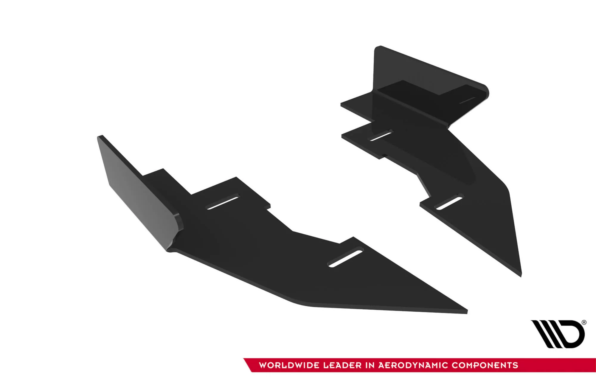 Hintere Seiten Flaps Für Audi A5 F5 Facelift Schwarz Hochglanz