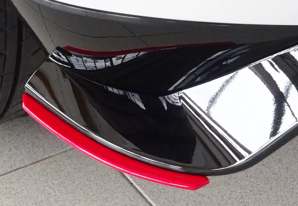 Rieger Heckschürzenansatz seitlich links für VW Golf 7 GTI-TCR | 5-tür. 01.19- für orig. Heckansatz VW Golf 7 GTI-TCR