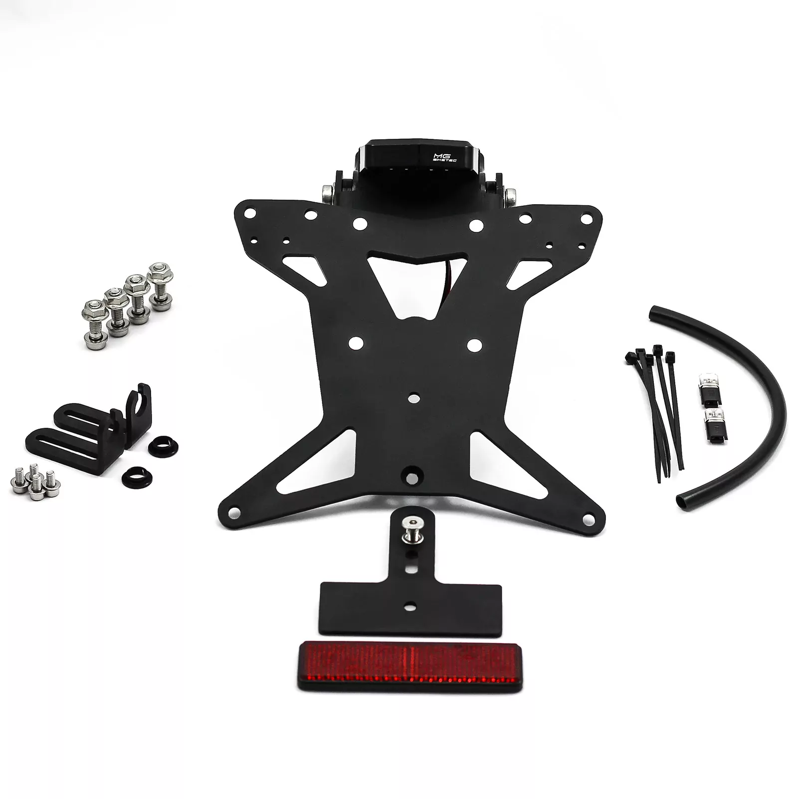 Kurzes Heck - Kennzeichenträger - Kennzeichenhalter für Kawasaki Z 1000 ab 2014-2016