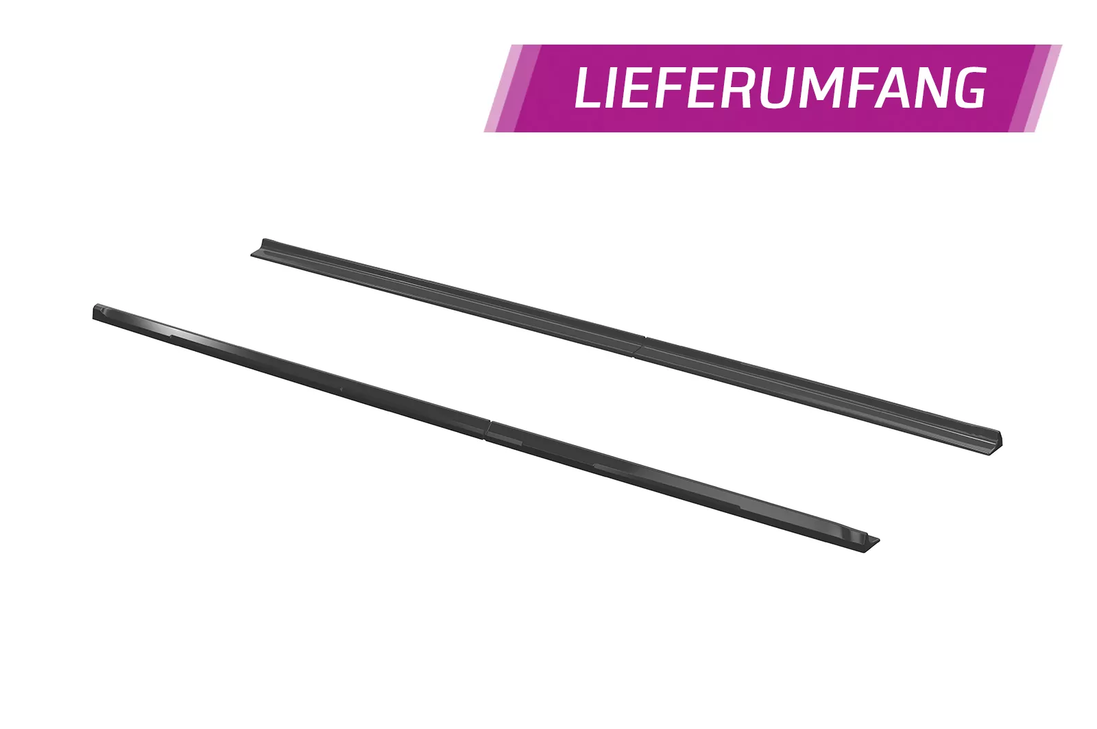 Seitenschweller für VW T5 / T6 / T6.1 Bus SS476 Schwarz Strukturiert