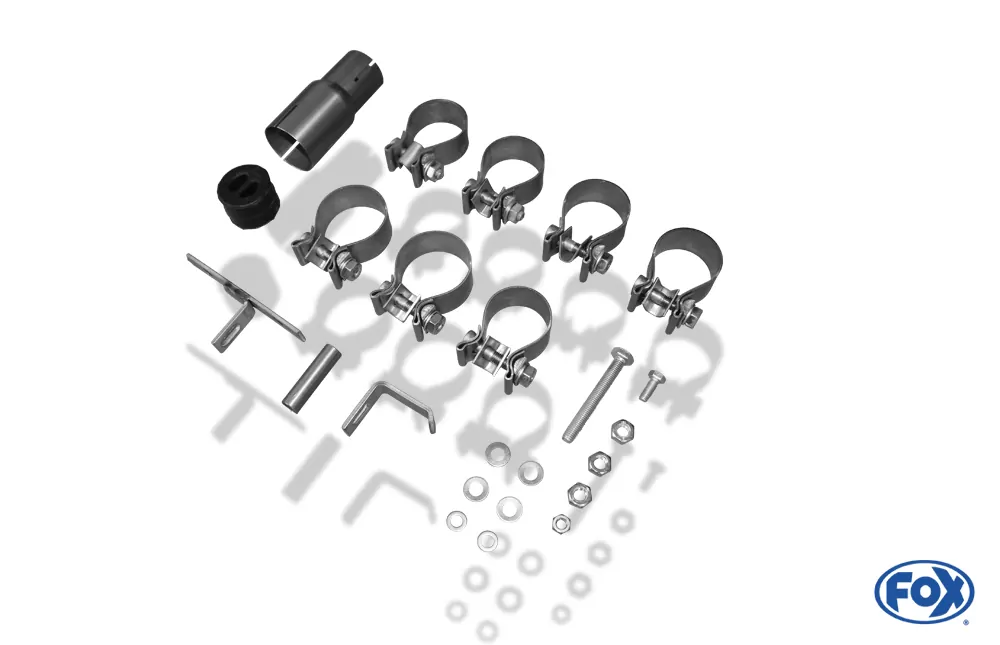 Citroen C4 - B7  Endschalldämpfer Ausgang rechts/links - 2x106x71 Typ 32 rechts/links