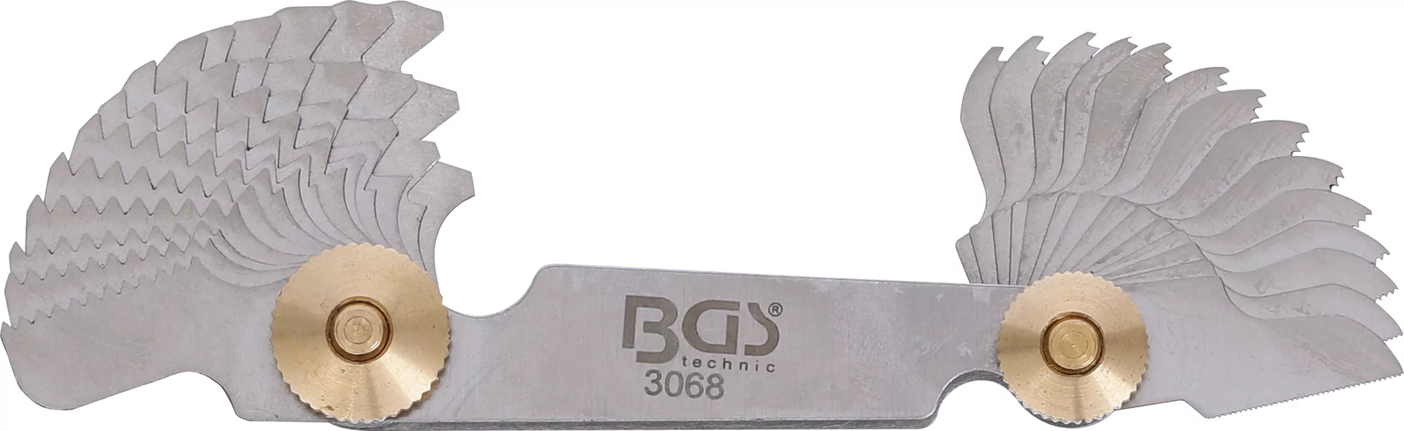 Gewindeschablone | 28 Blatt | Whitworth 4G - 62G