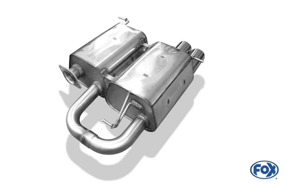 BMW E90/91 318i/ 320i  Endschalldämpfer - 2x76 Typ 13