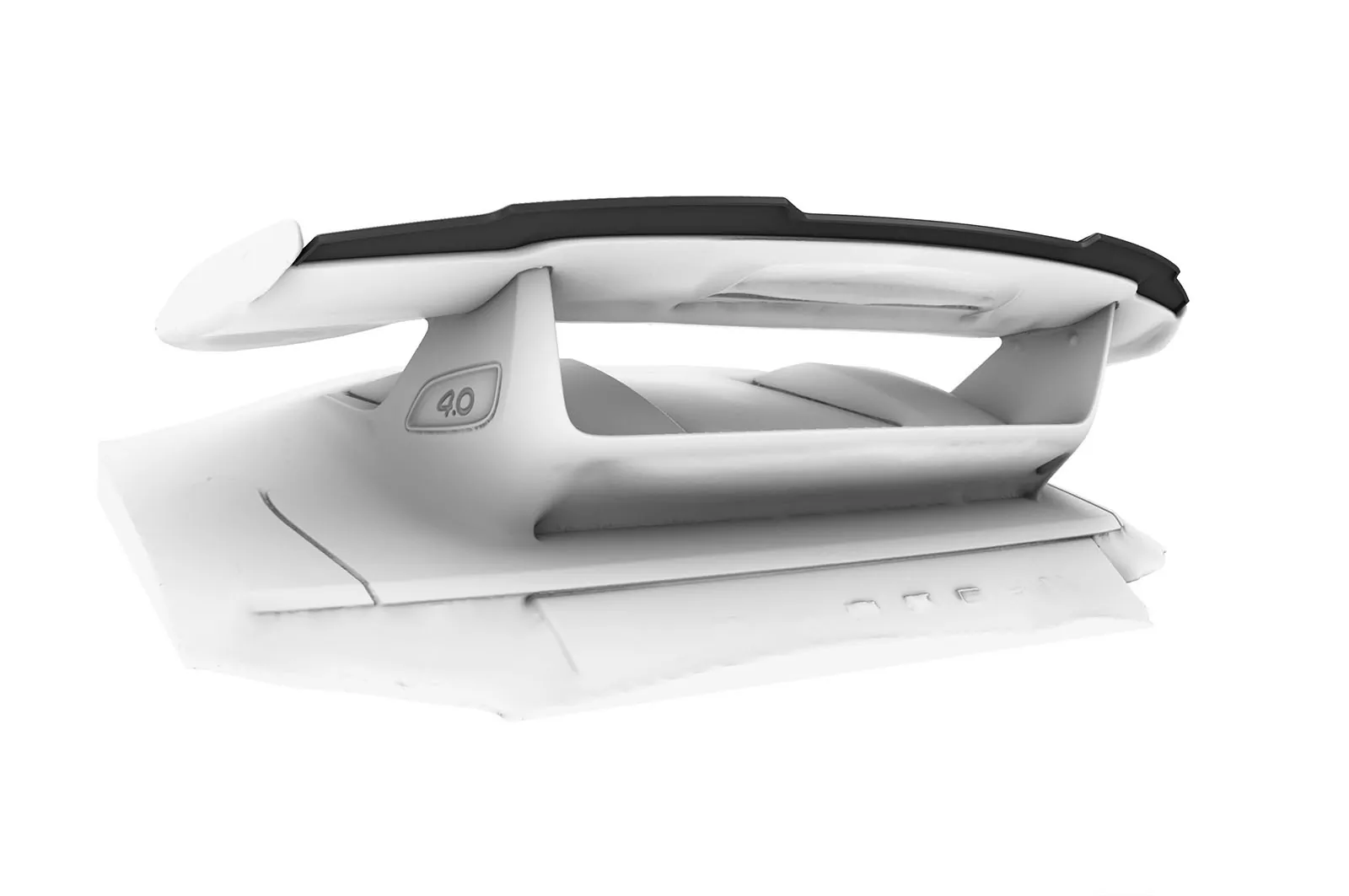 Heckflügel für Porsche 911/991 (991,2) GT3 HF777-M Carbon Look (matt)