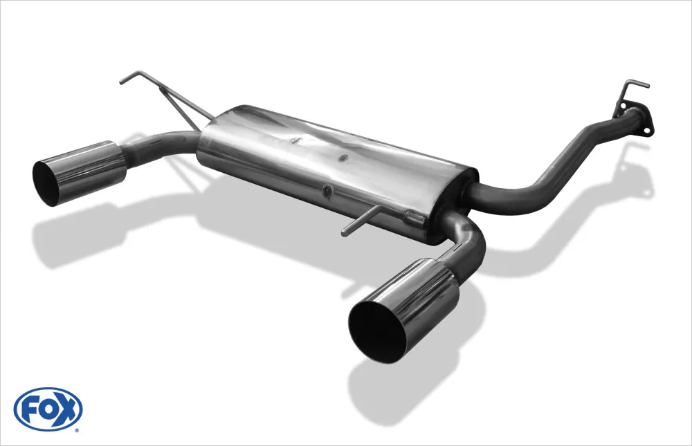 Honda Prelude IV BB2/3  Endschalldämpfer quer Ausgang rechts/links - 1x90 Typ 10 rechts/links