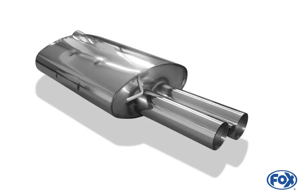 BMW E60/61 - 520i/ 523i/ 525i/ 530i  Endschalldämpfer - 2x76 Typ 10