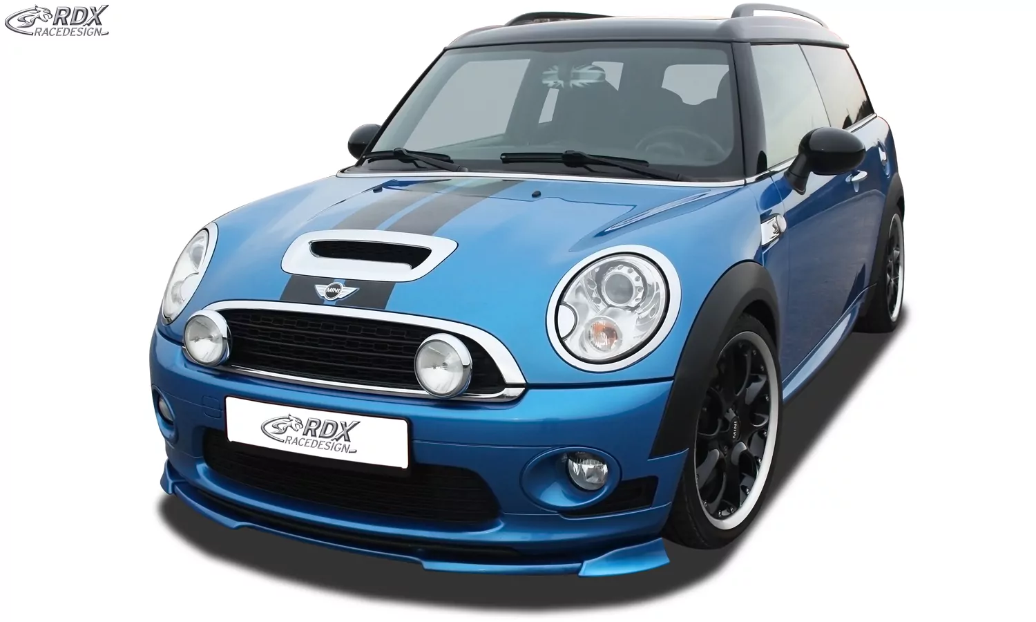 RDX Frontspoiler VARIO-X für MINI R56 / R57 (für Fahrzeuge mit Hypersport Aerodynamik-Kit) Frontlippe Front Ansatz Vorne Spoilerlippe