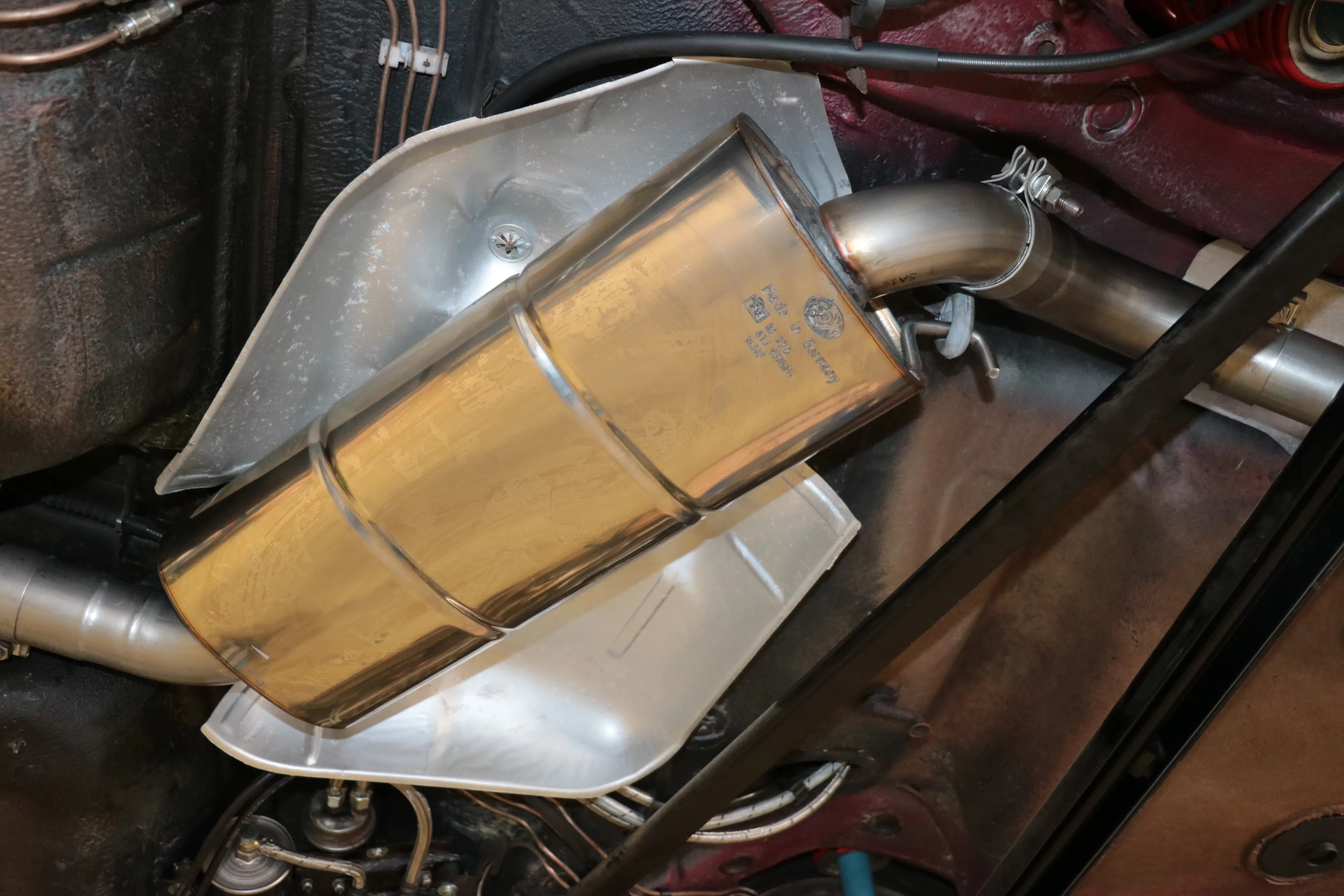 Audi 80/90 - Typ 89, B3, B4 - Limousine/ Coupe/ Cabrio  Mittelschalldämpfer