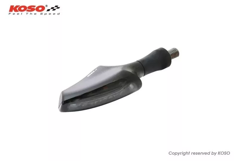 KOSO Led Blinker Z3 paarweise - Schwarz
