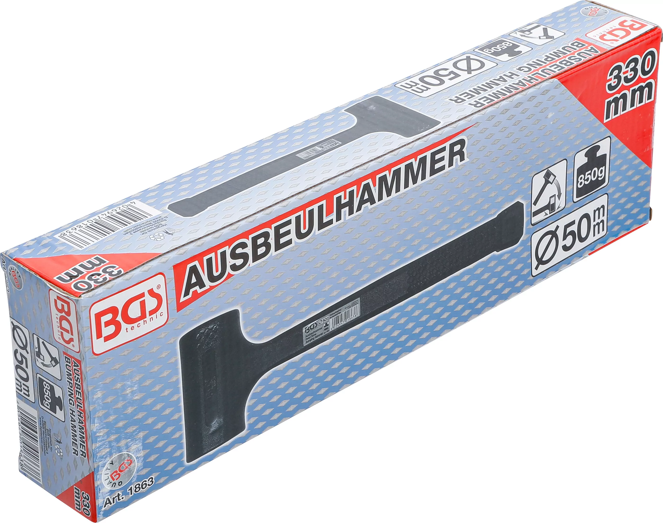 Schonhammer | rückschlagfrei | Ø 50 mm | 850 g