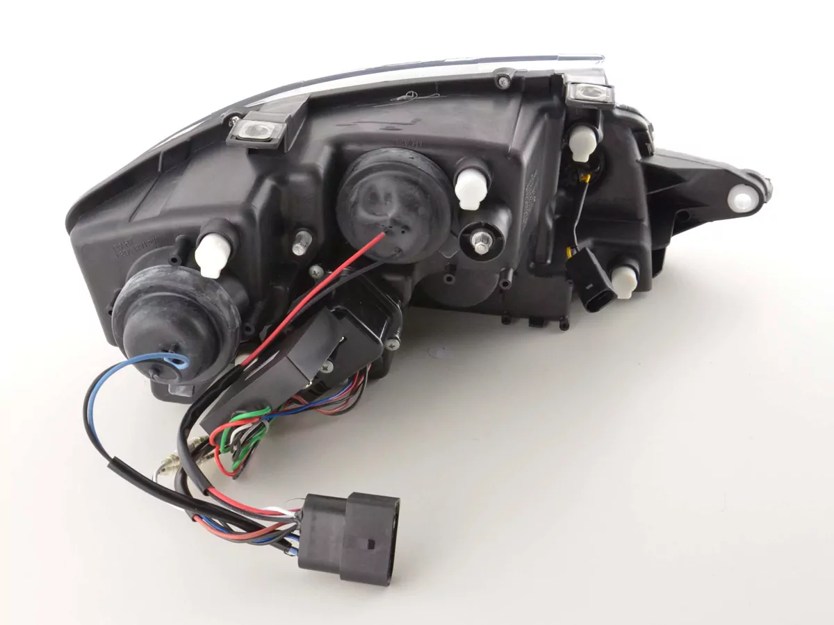 Scheinwerfer Set Daylight LED Tagfahrlicht Audi TT Typ 8N Bj. 98-06 schwarz
