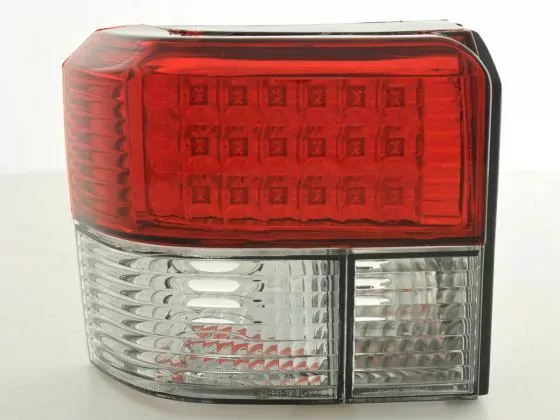 LED Rückleuchten Set VW Bus T4 Typ 70... Bj. 91-04 rot/weiß