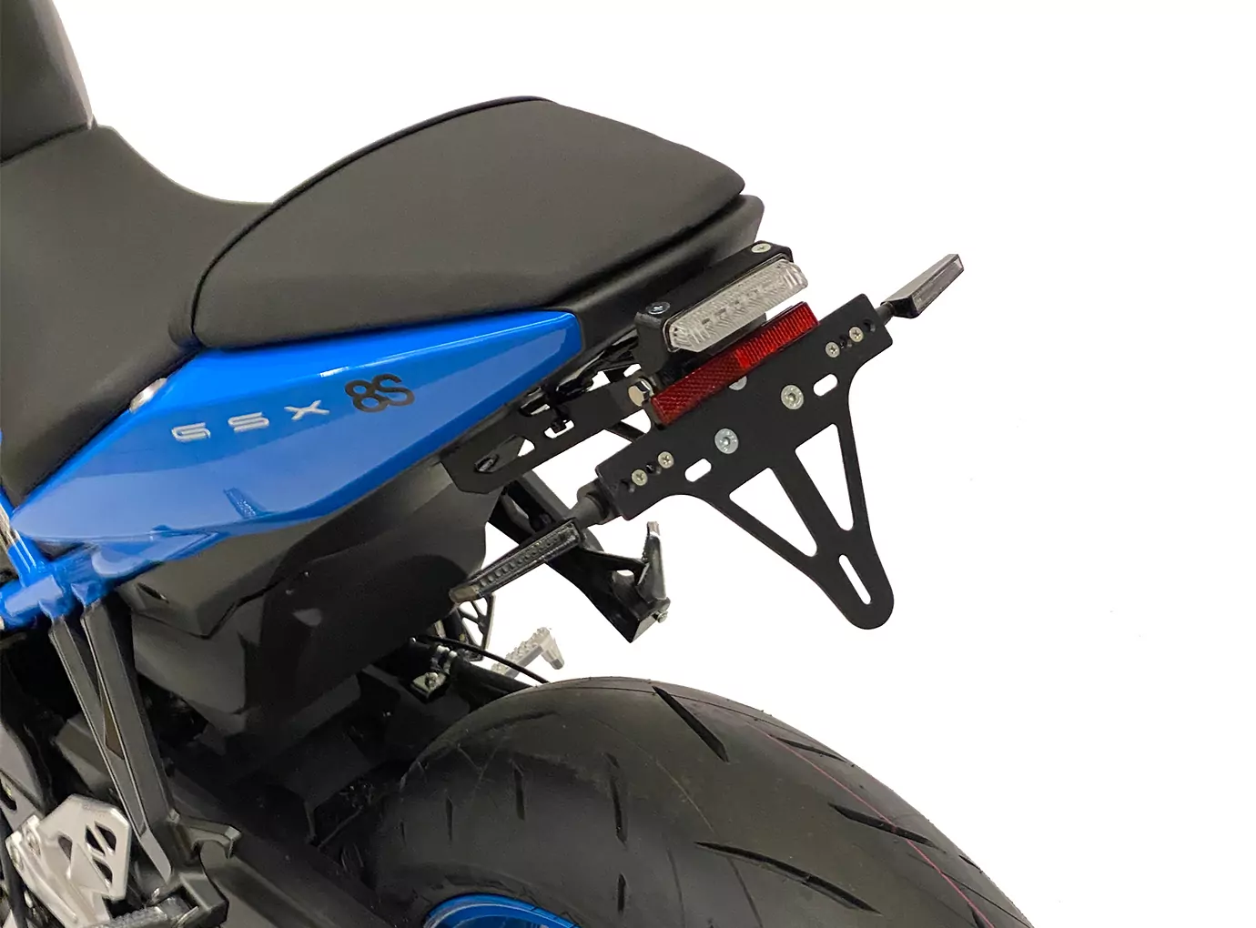 alpha Technik Kennzeichenhalter für Suzuki GSX-8S / GSX800 ab Modelljahr 2023-