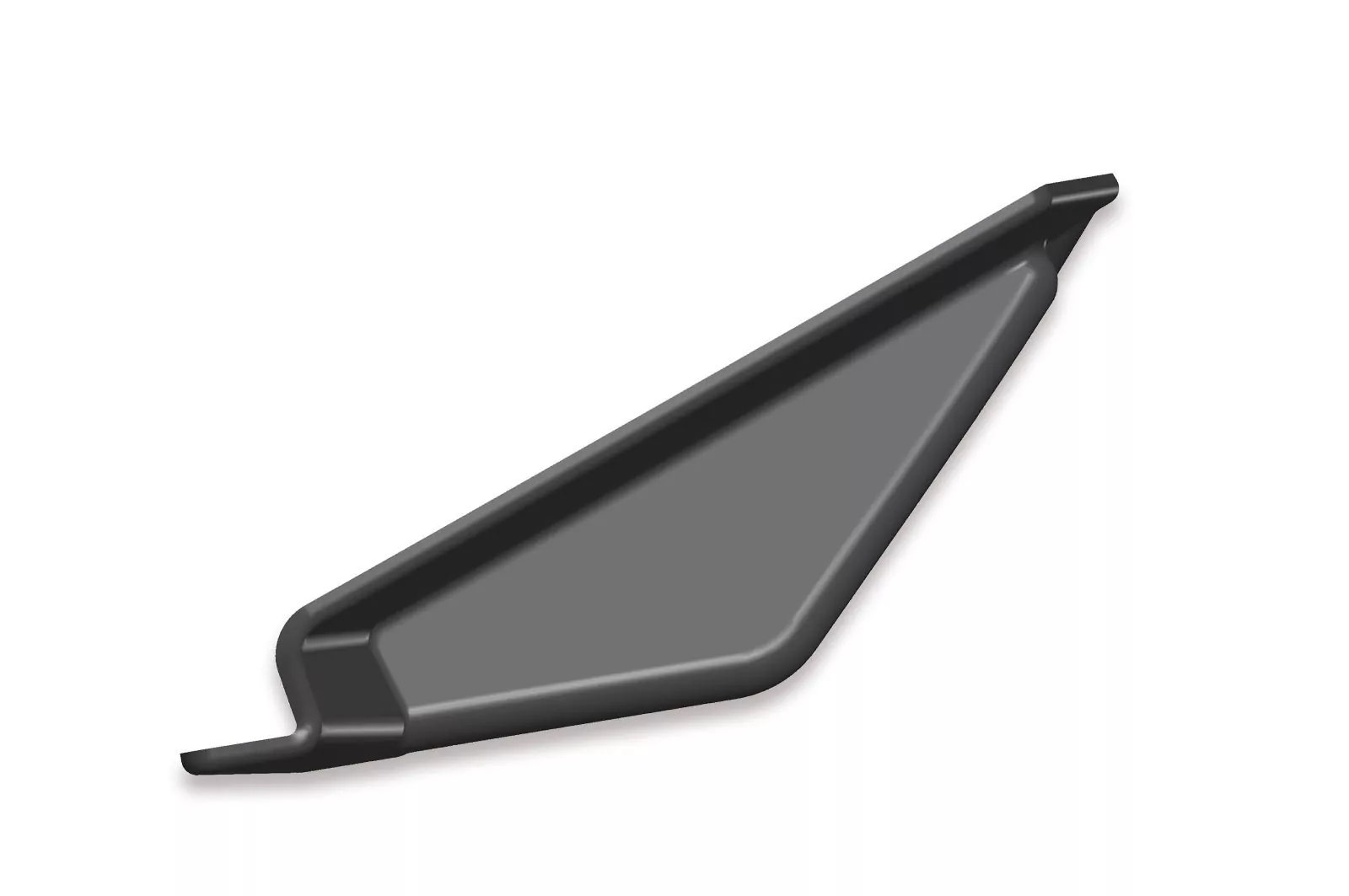 Heckansatz für VW Golf 7 Variant (Facelift) Lackierfreundlich (schwarz matt)