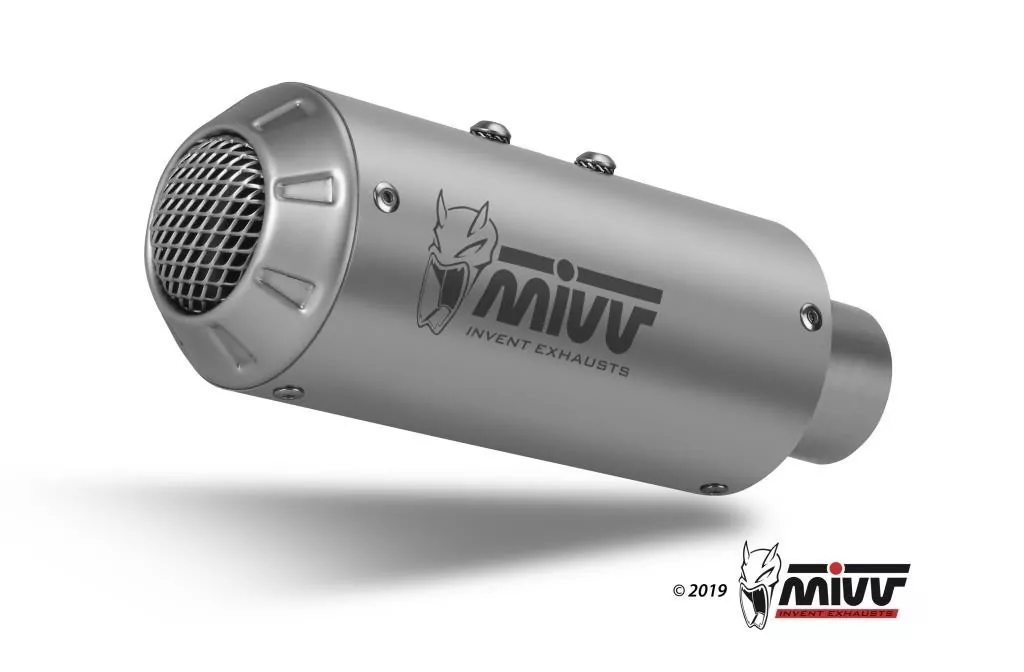 MIVV MK3 Edelstahl KAWASAKI KAWASAKI Z650-Ninja 650 17-23