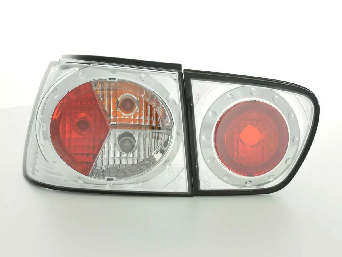 Rückleuchten Set Seat Ibiza Typ 6K Bj. 99-02 chrom