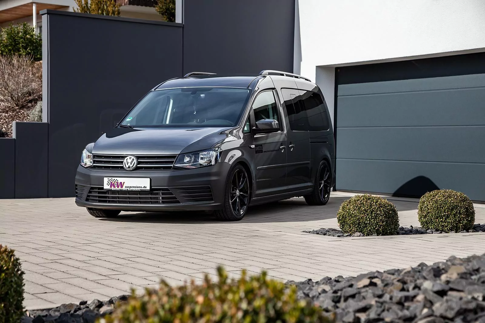 KW Gewindefahrwerk V1 inox VW CADDY IV Kombi (2K, SAB, SAJ) 05/2015-